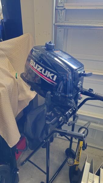 28' Cutwater tender outboard