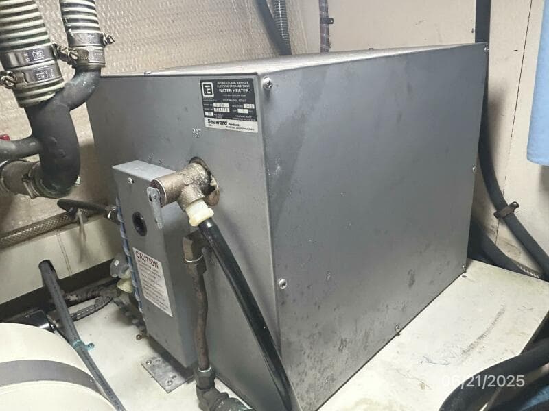36' Grand Banks water heater