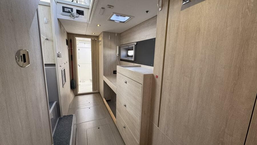 Starboard Hull Companionway