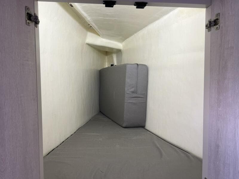 Port Hull Forward Stateroom Storage