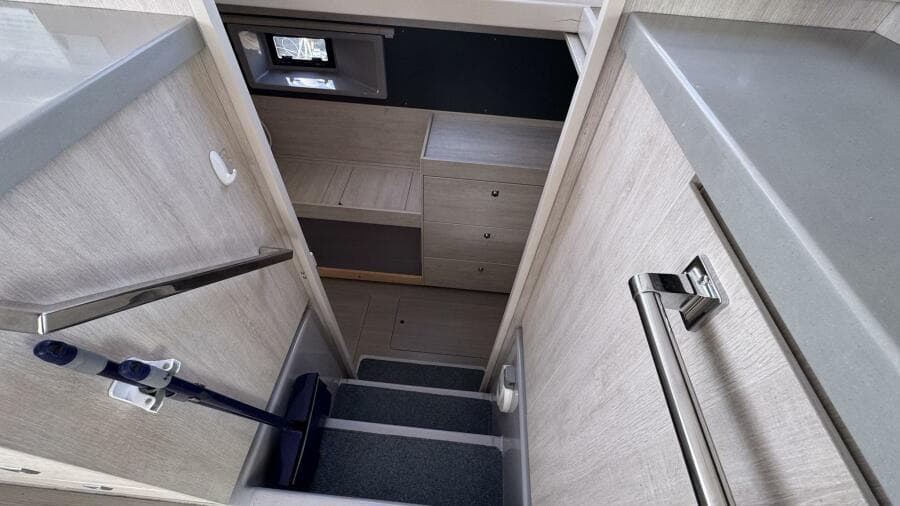 Starboard Hull Companionway
