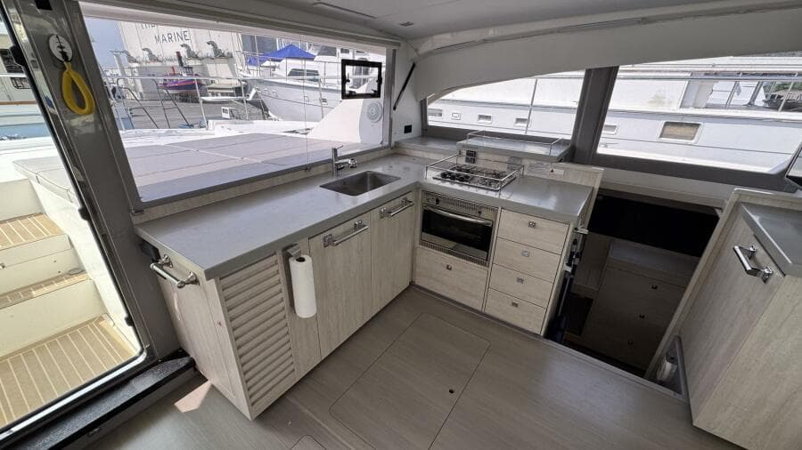 Galley Looking Starboard