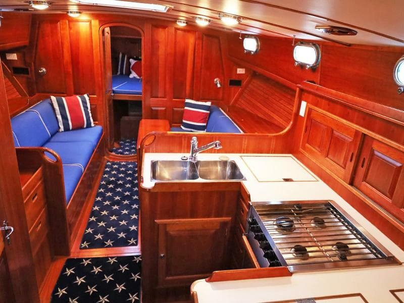 Galley and Salon
