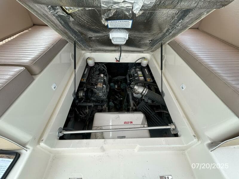 34' Mainship engine room access