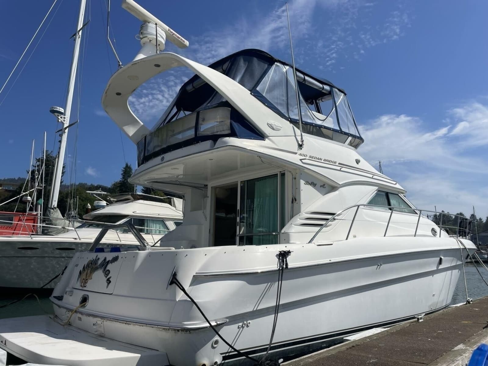 2000 Sea Ray 400 Sedan Bridge