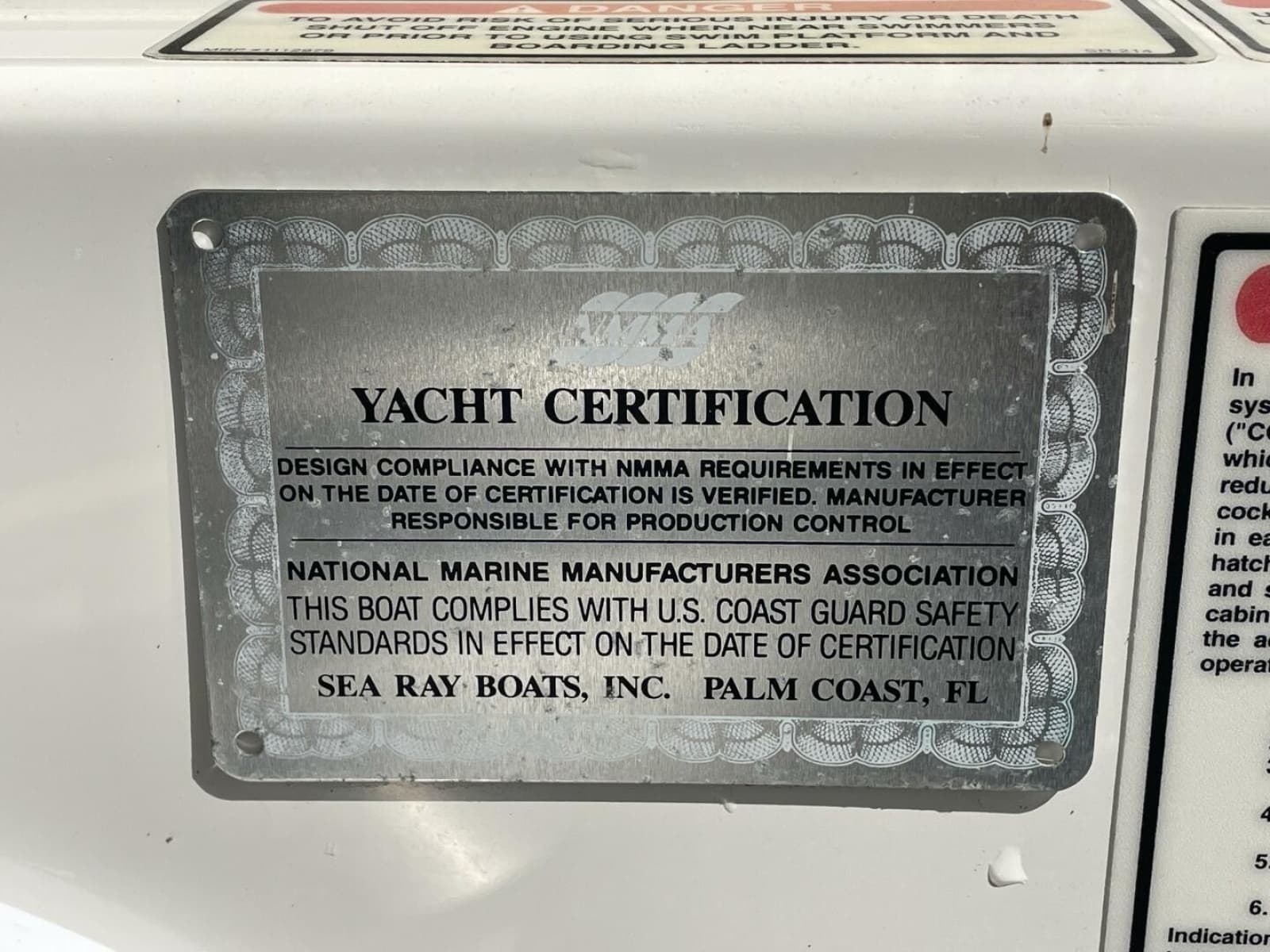 2000 Sea Ray 400 Sedan Bridge