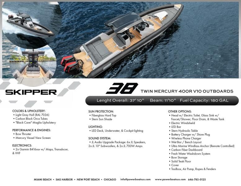 2025 Skipper grey