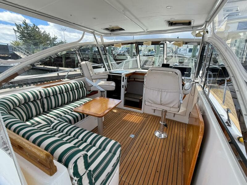 2002 Legacy 34 Express Twin Jet