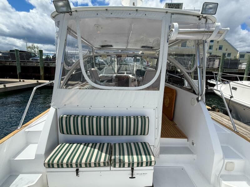 2002 Legacy 34 Express Twin Jet