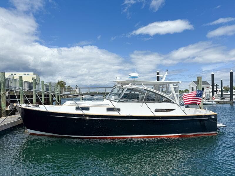 2002 Legacy 34 Express Twin Jet