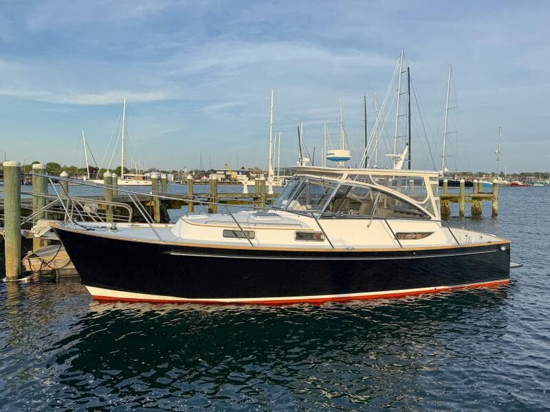 2002 Legacy 34 Express Twin Jet