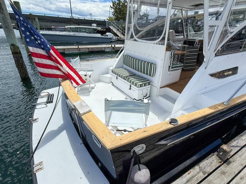 2002 Legacy 34 Express Twin Jet