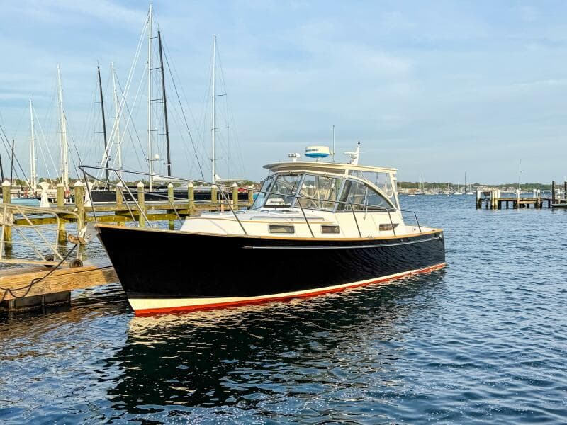2002 Legacy 34 Express Twin Jet