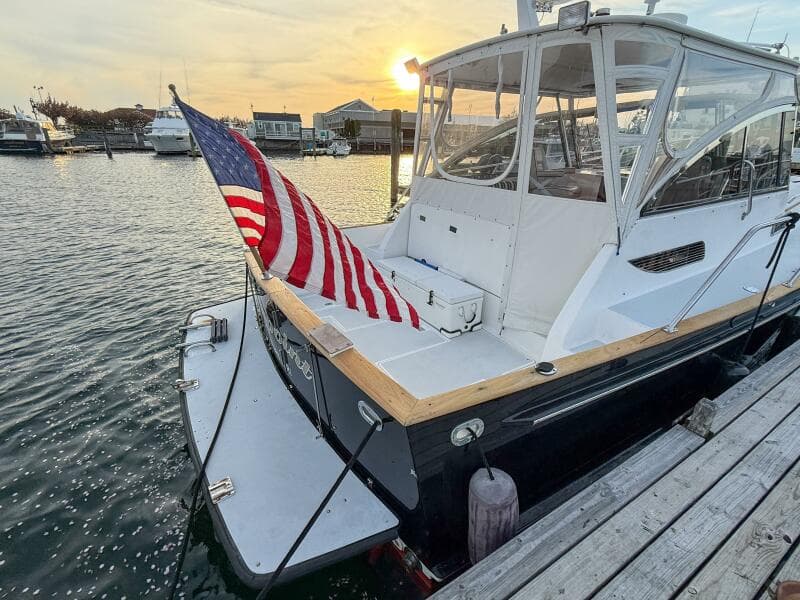 2002 Legacy 34 Express Twin Jet