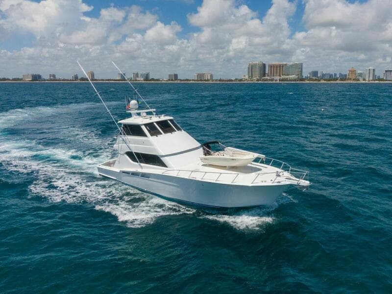 2005 Hatteras Enclosed Bridge