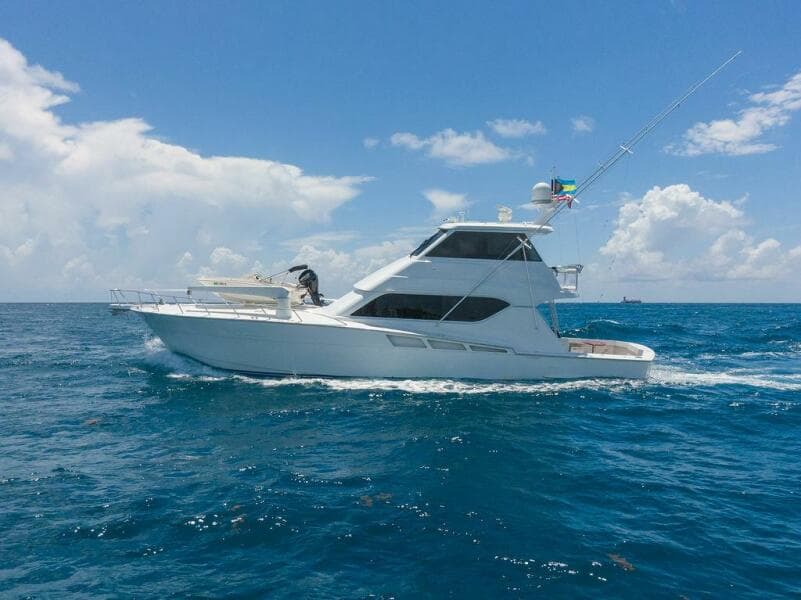 2005 Hatteras Enclosed Bridge