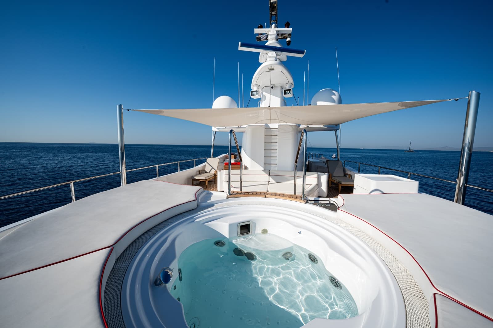 Forward Sun Deck Jacuzzi