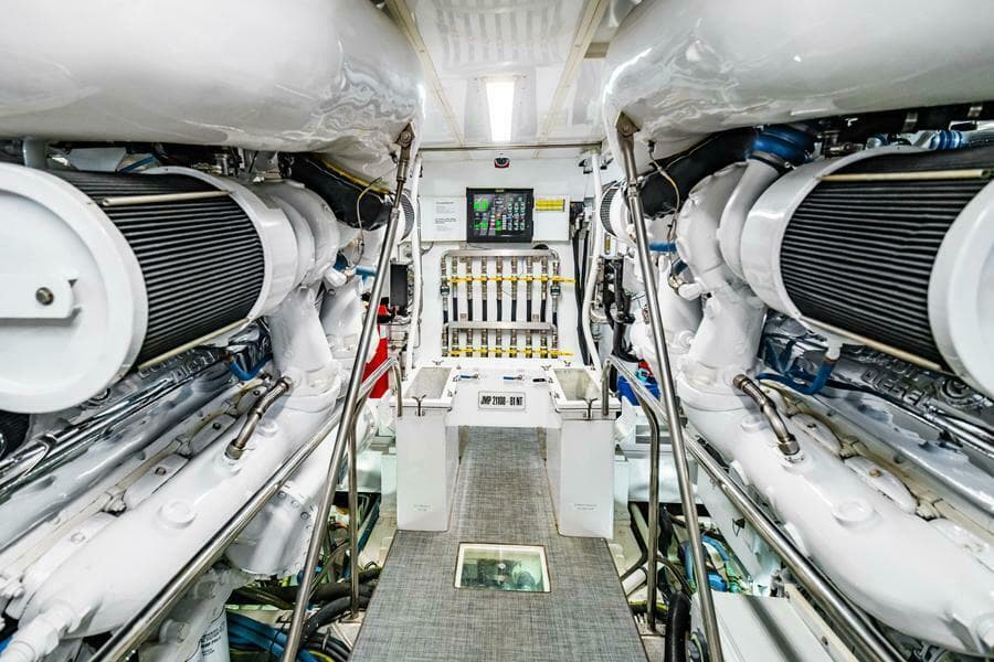 Engine Room Looking Forward  