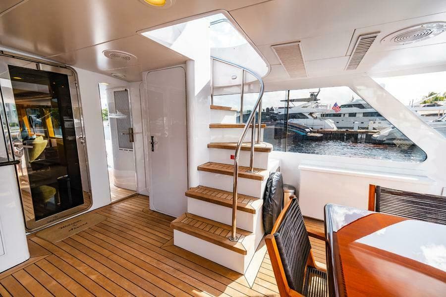 Boat Deck  and Engine Room Steps  