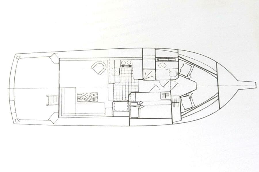 1988 Cape Dory 36 Flybridge Sedan Fast Trawler