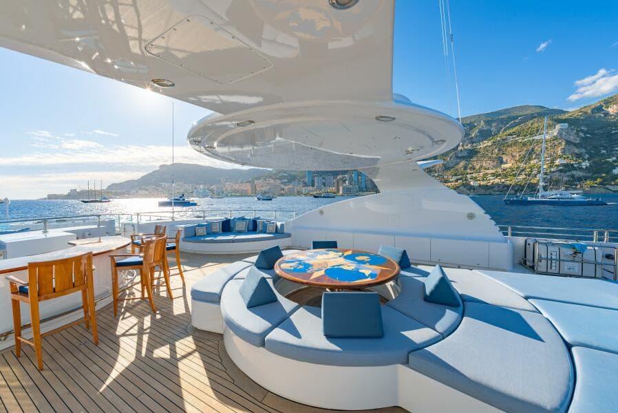 Sundeck With Table Deployed
