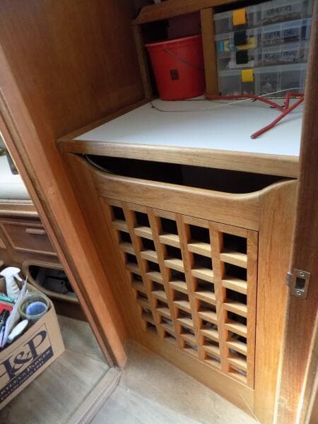 Custom sail locker