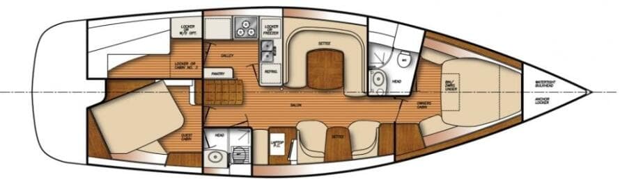 2016 Catalina 445