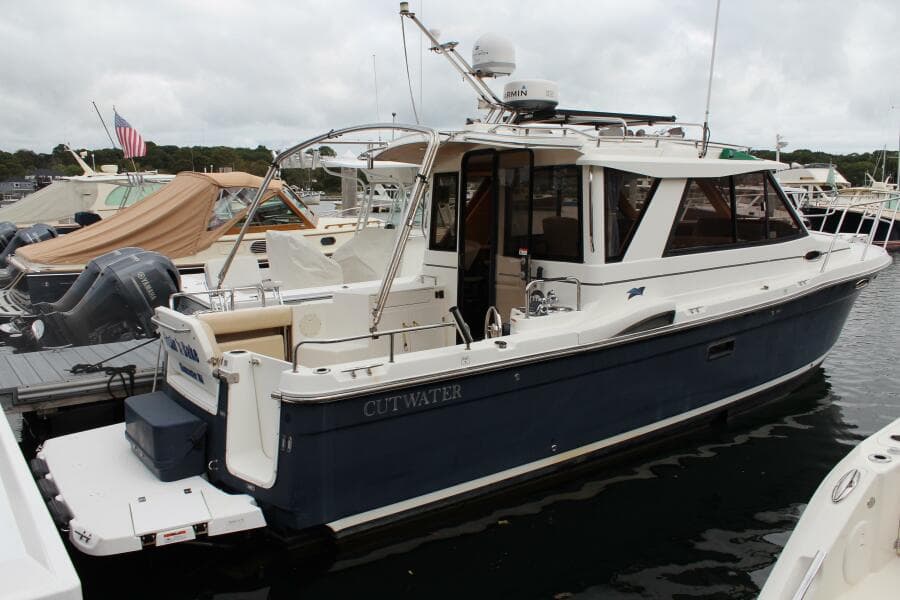 Starboard Side Vewi On Dock