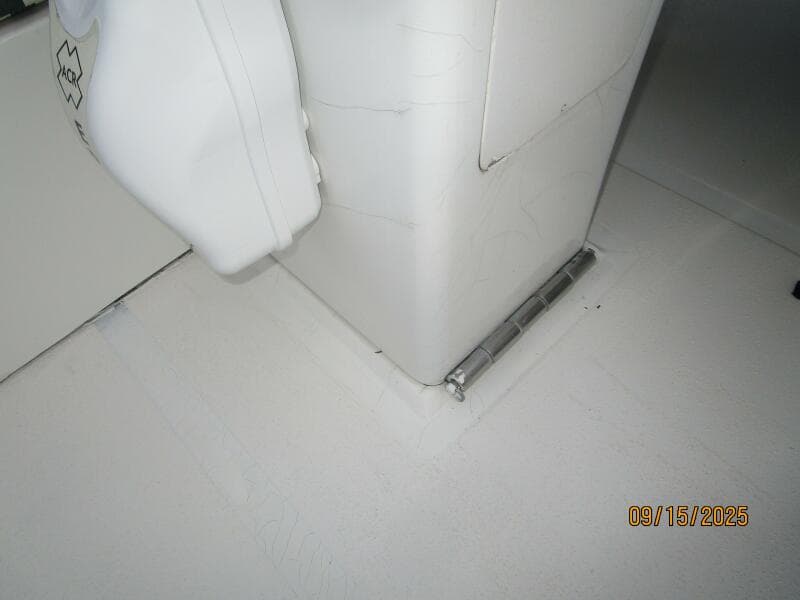 45' Ocean Alexander mast base hinge