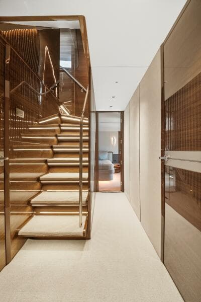 Princess Y95 JUST  PERFECT - Interior Stairs to Guest Cabins