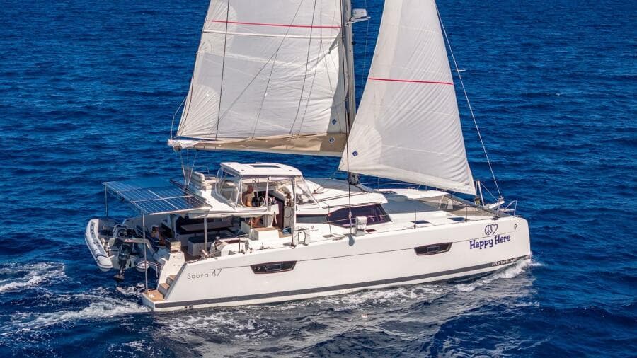 Happy Here    Sailing With Jib 2