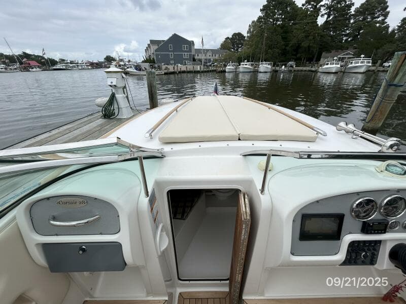 28' Chris-Craft windshield pass-thru2