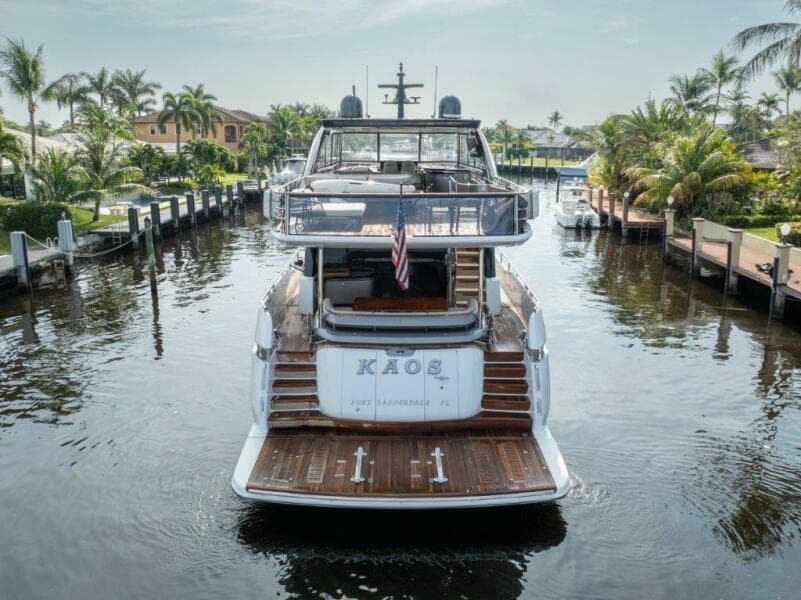 Princess 85 Kaos Swim Platform