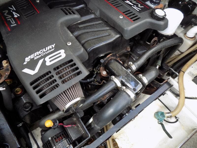 Portside engine