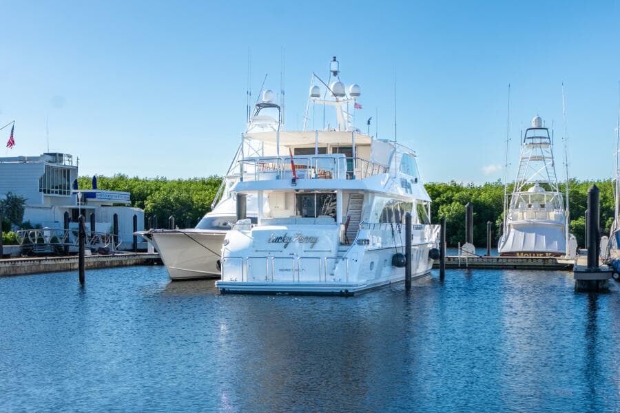 At her dock Ocean Reef Club