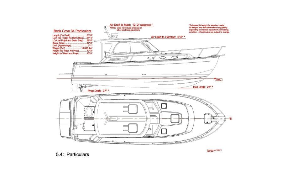 2014 Back Cove 34