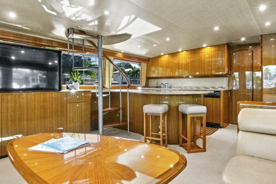 2008 Viking 74 Enclosed Bridge