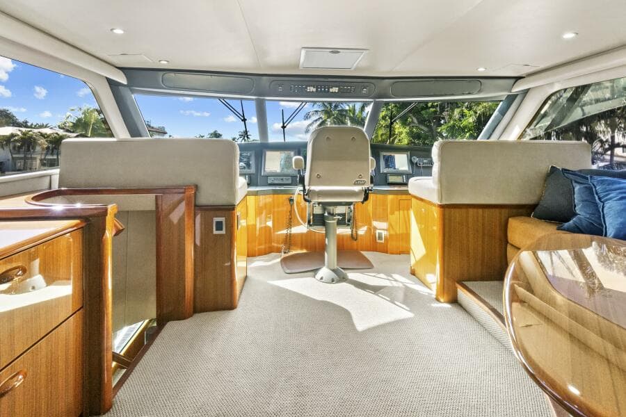 2008 Viking 74 Enclosed Bridge