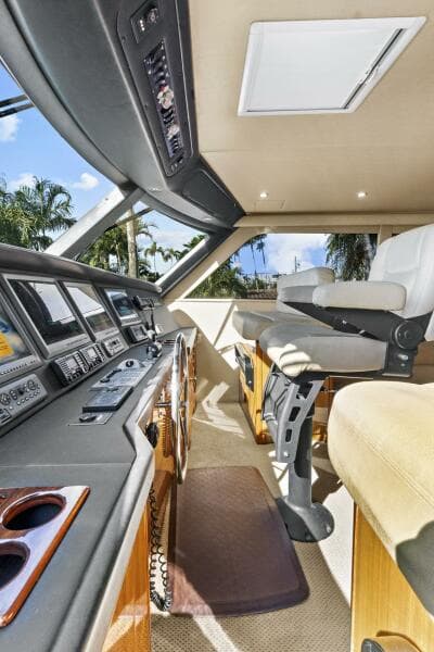 2008 Viking 74 Enclosed Bridge