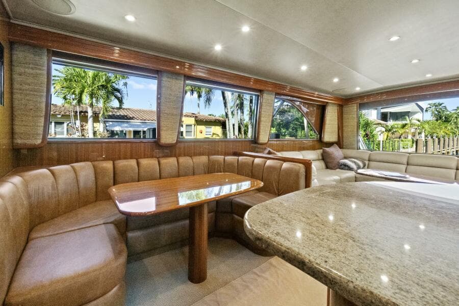 2008 Viking 74 Enclosed Bridge