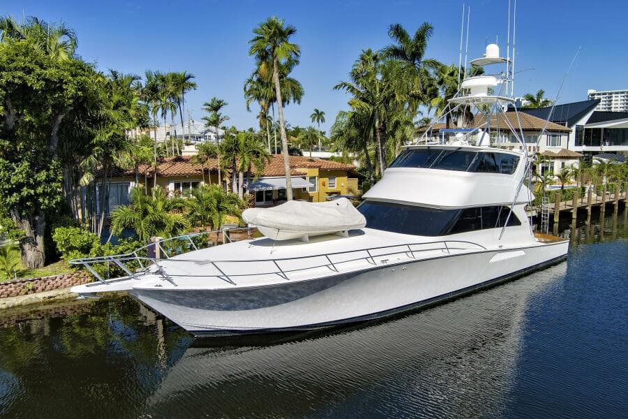 2008 Viking 74 Enclosed Bridge