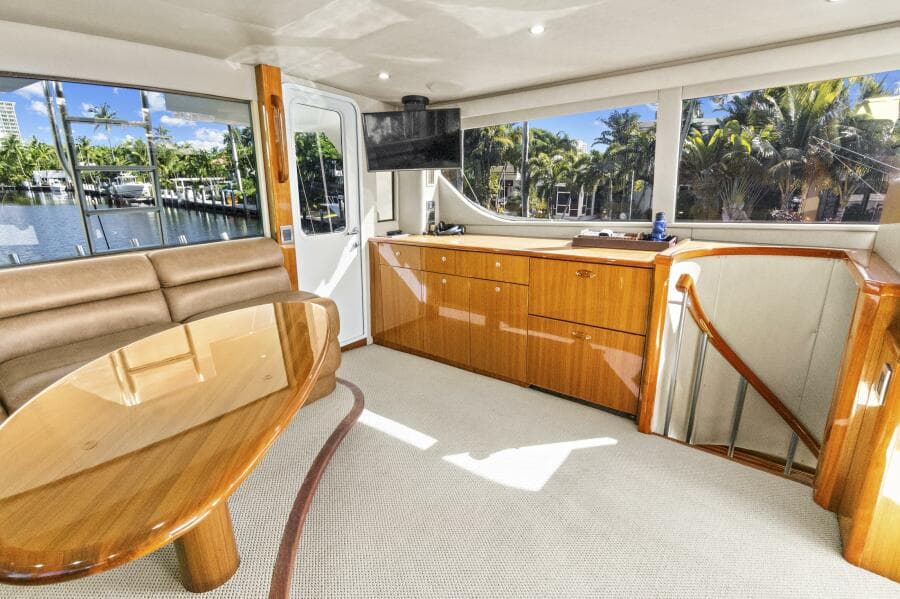 2008 Viking 74 Enclosed Bridge
