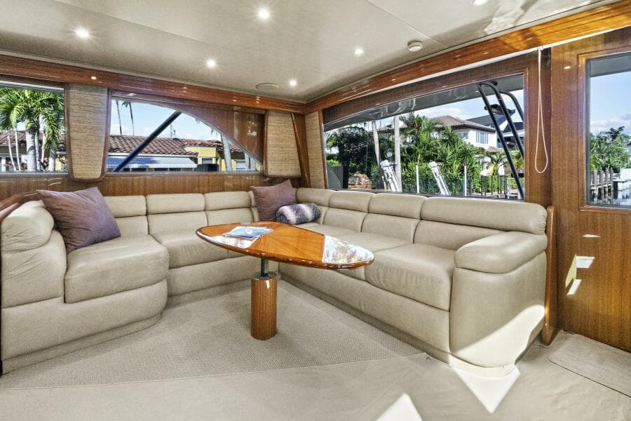 2008 Viking 74 Enclosed Bridge