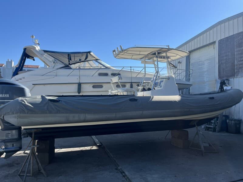2008 Zodiac Pro 20 Man - Profile out of the Water