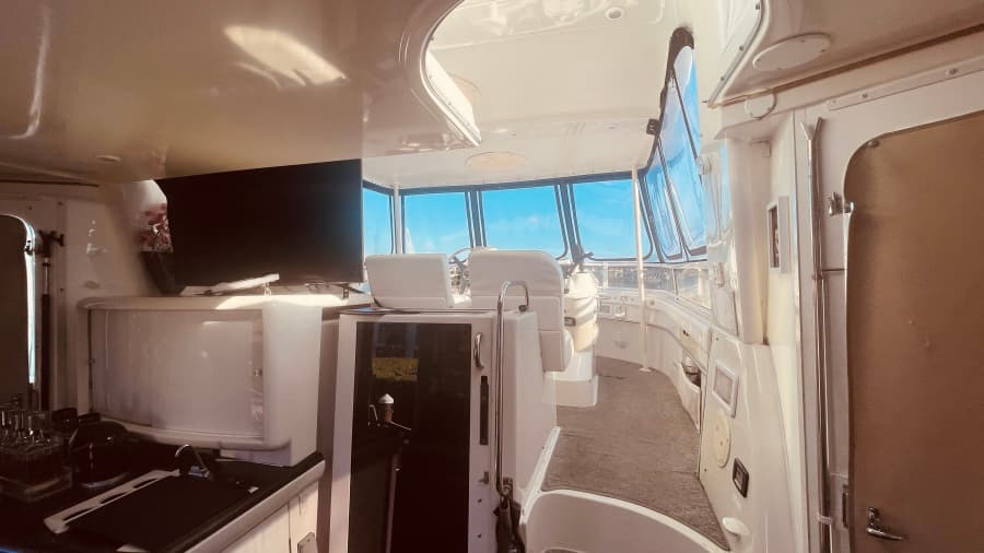 1997 CARVER YACHTS 500 COCKPIT MY