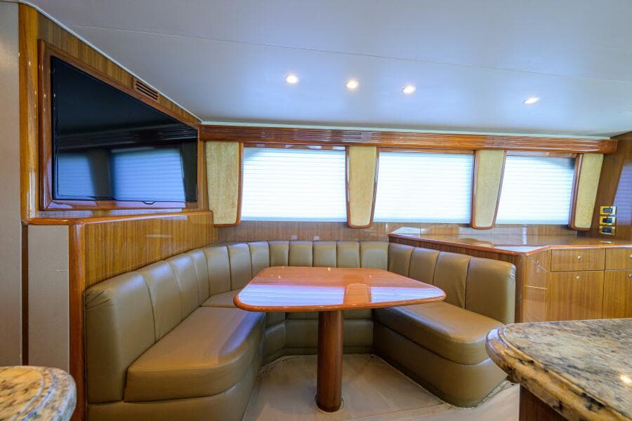 U Shaped Dinette With Teak Table