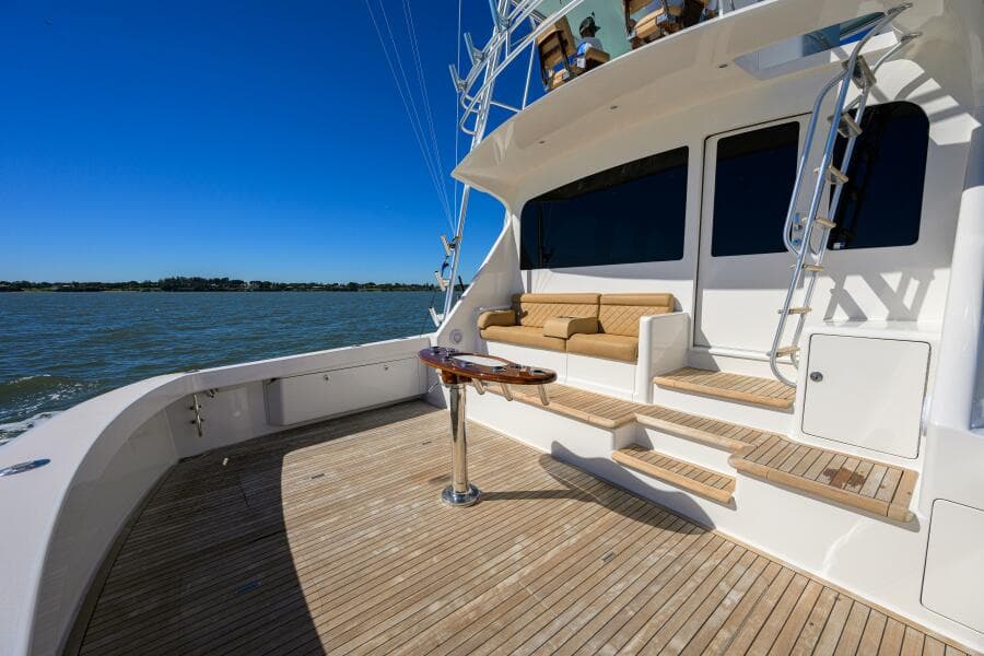 Teak Cockpit And Mezzanine