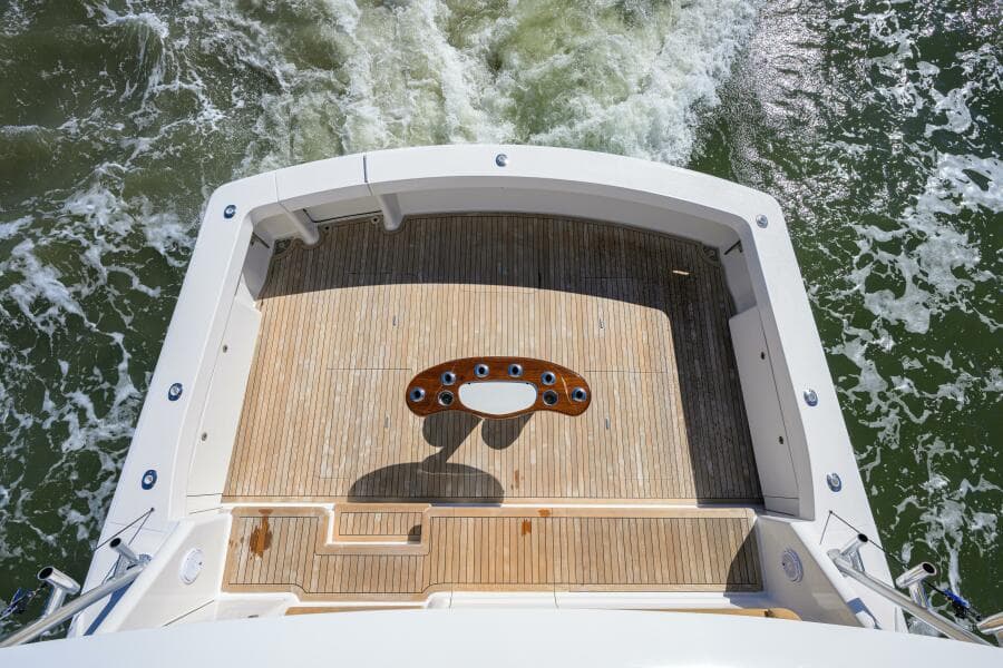 View Of Cockpit From Tower Helm