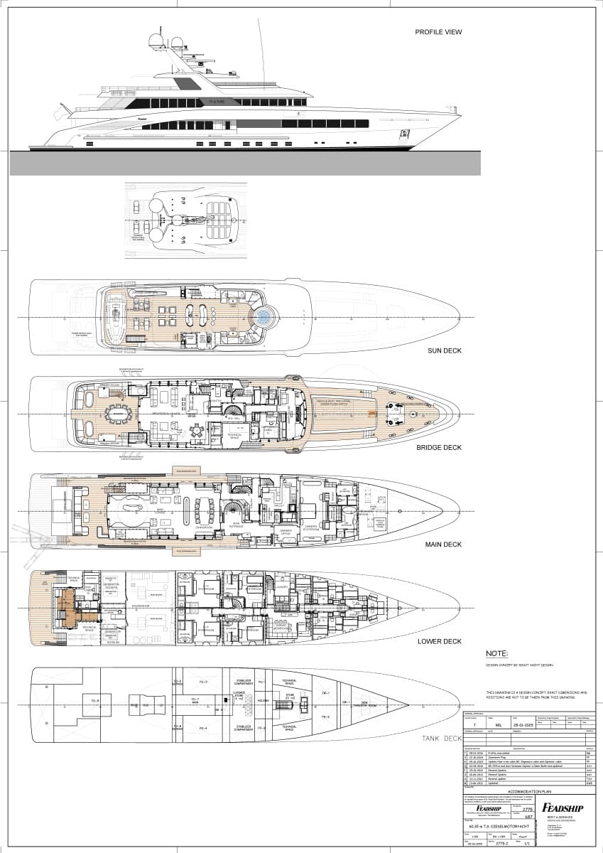 2014 Feadship 60 Meter Motor Yacht