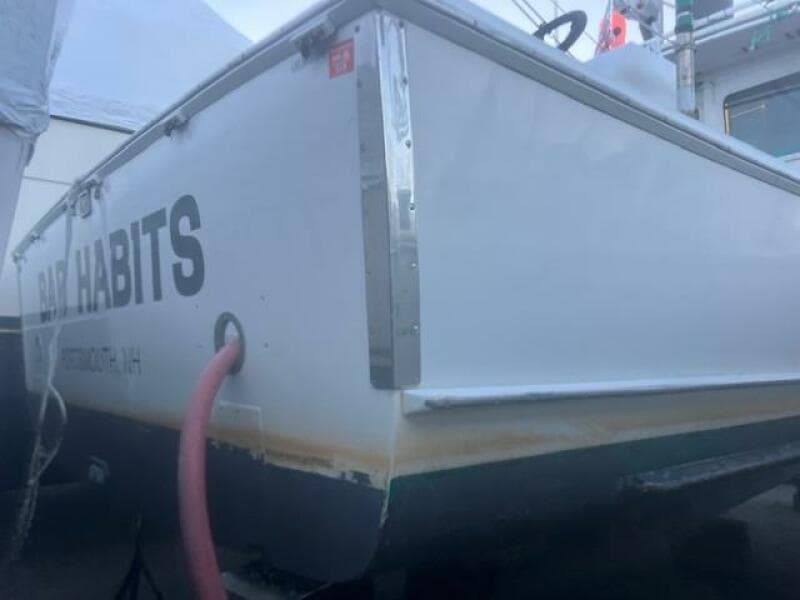 Transom On The Hard